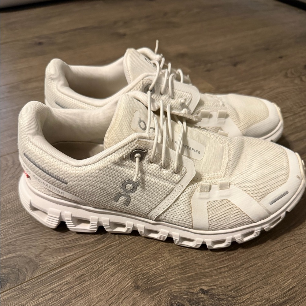 White Athletic Sneakers by On Clouds